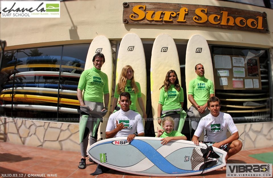 Descubre CHANCLA SURF SCHOOL TENERIFE